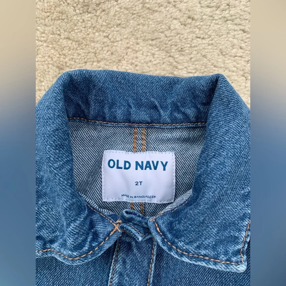 Old Navy Size 2T Denim Jean Jacket
